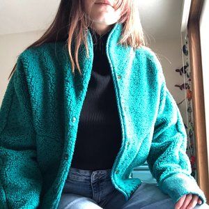 Vintage L.L. Bean Teal Sweater